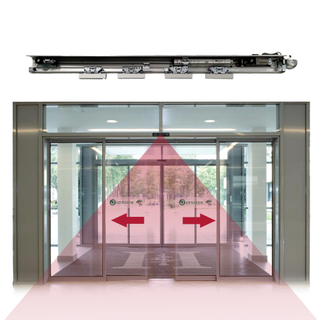 Электрический привод для раздвижных стеклянных дверей, устройство открывания ворот, умная автоматическая система входа, автооператор